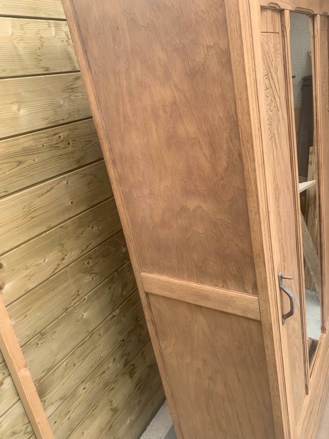 Armoire parisienne vitrée art déco