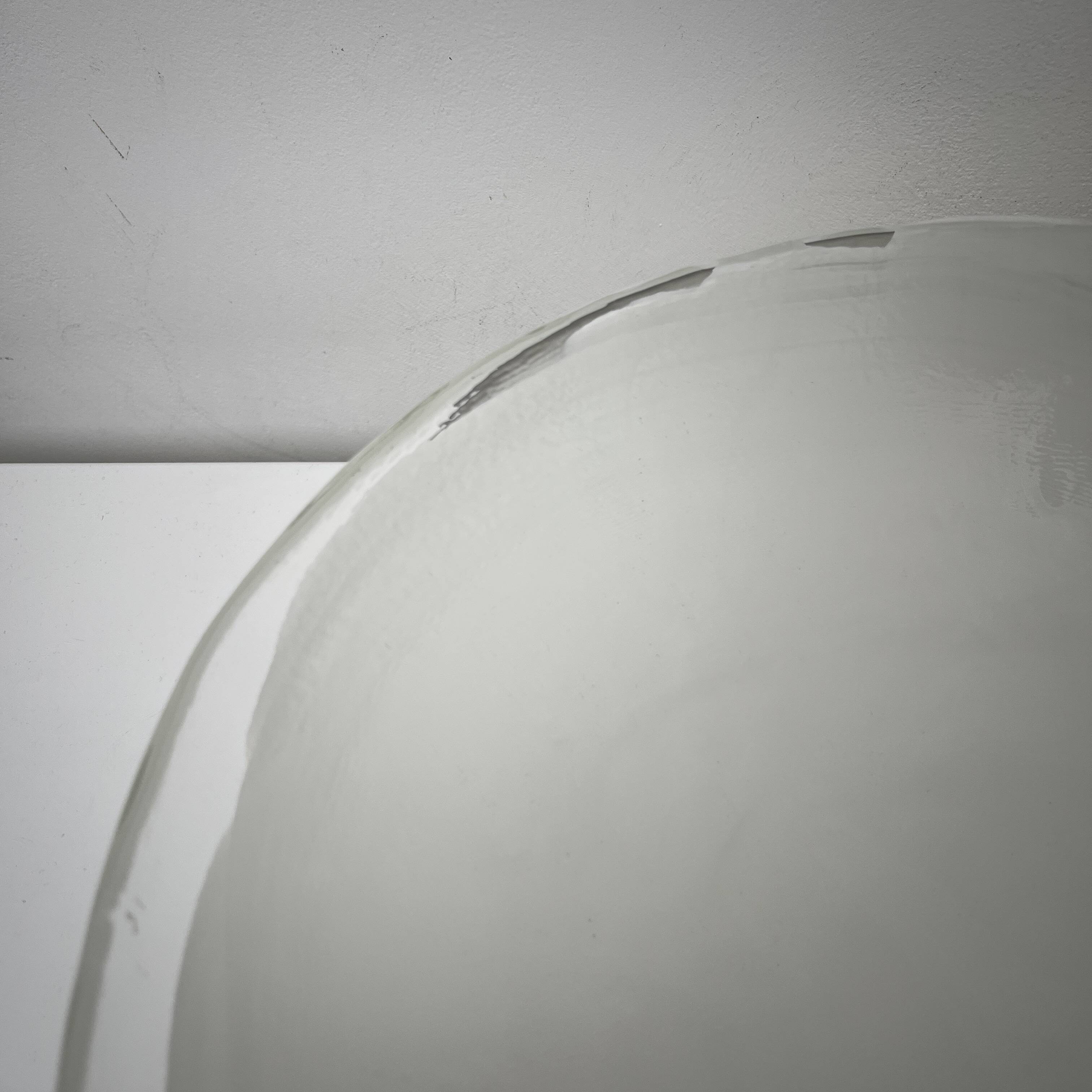 Murano Italy La Murrina thick glass fruit bowl