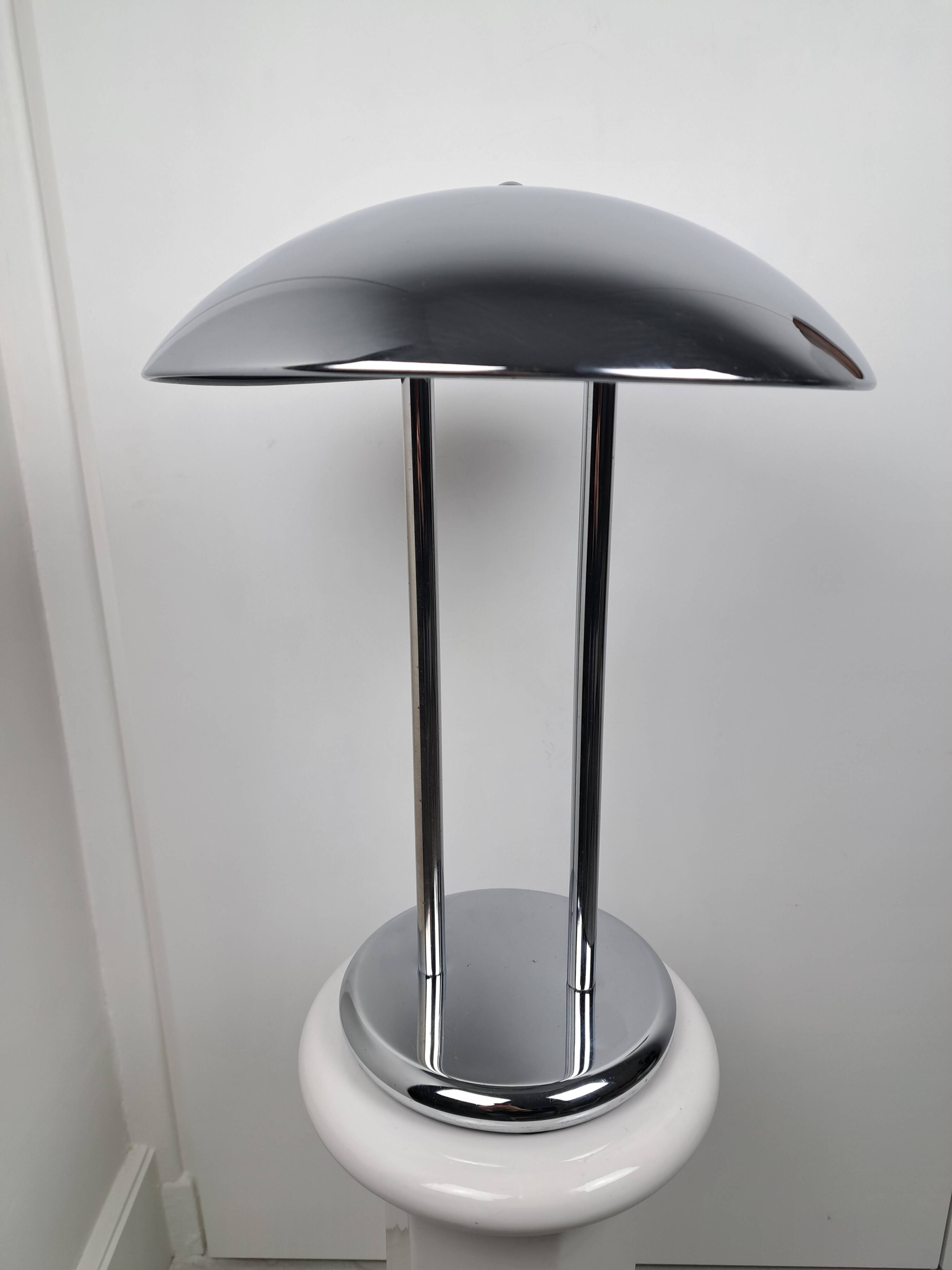 Vintage chrome lamp Robert Sonneman for Ikea 80s