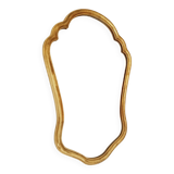 Golden baroque mirror 60s 66*44cm