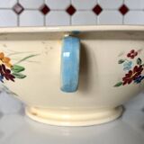 34-piece service, Longchamp Bagatelle model, made and painted by hand