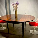 Danish Rosewood Folding Dining Table, 1960s