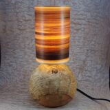 Maple & tulip wood lamp