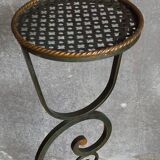 Wrought iron plant harness 50s