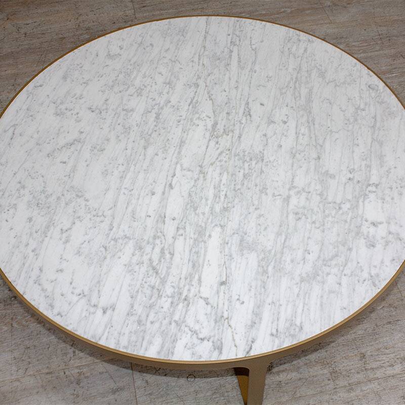 Table basse Cage de marque Tacchini en marbre