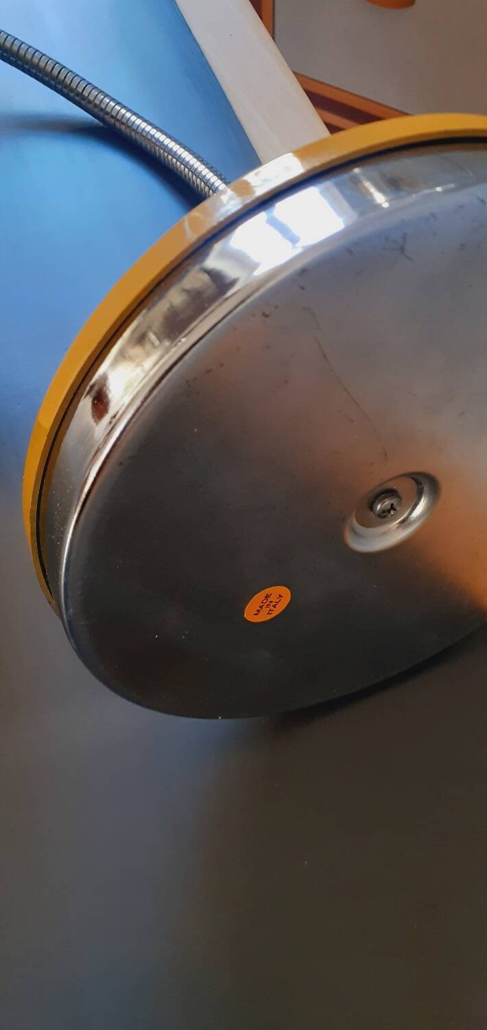 70s desk lamp, Italian design