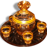 Liquor service orange with orange border