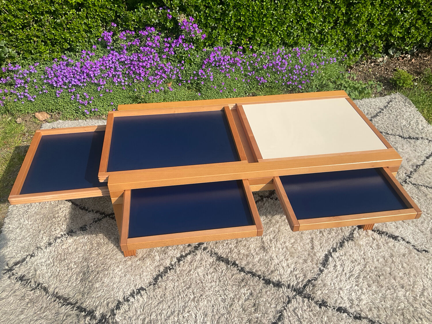 Table basse par Bernard Vuarnesson pour Bellato