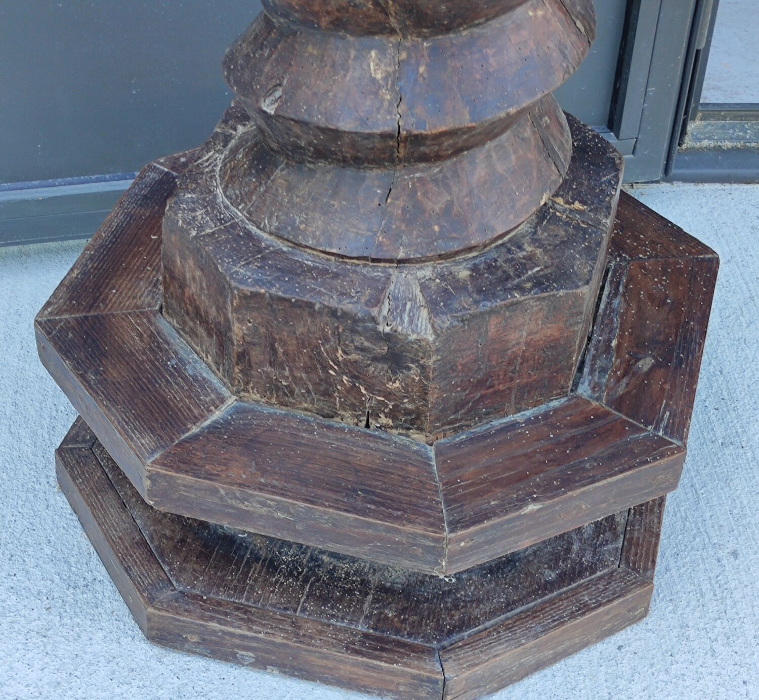 Old fifth wheel column press screw