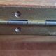 Vintage 1970s wooden and rattan toy chest