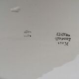 Lunéville pink oval décor dish