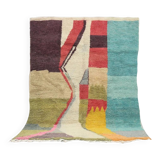 Handmade wool Berber rug 274 X 200 CM