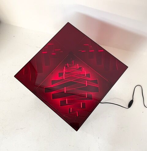 Lamp kinetic by James river model "Cubo di Teo"