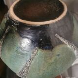 Ceramic jar and sand 1980, German work
