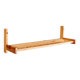 Pine wood shelf, luggage rack, 1960s