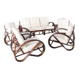 Rattan lounge