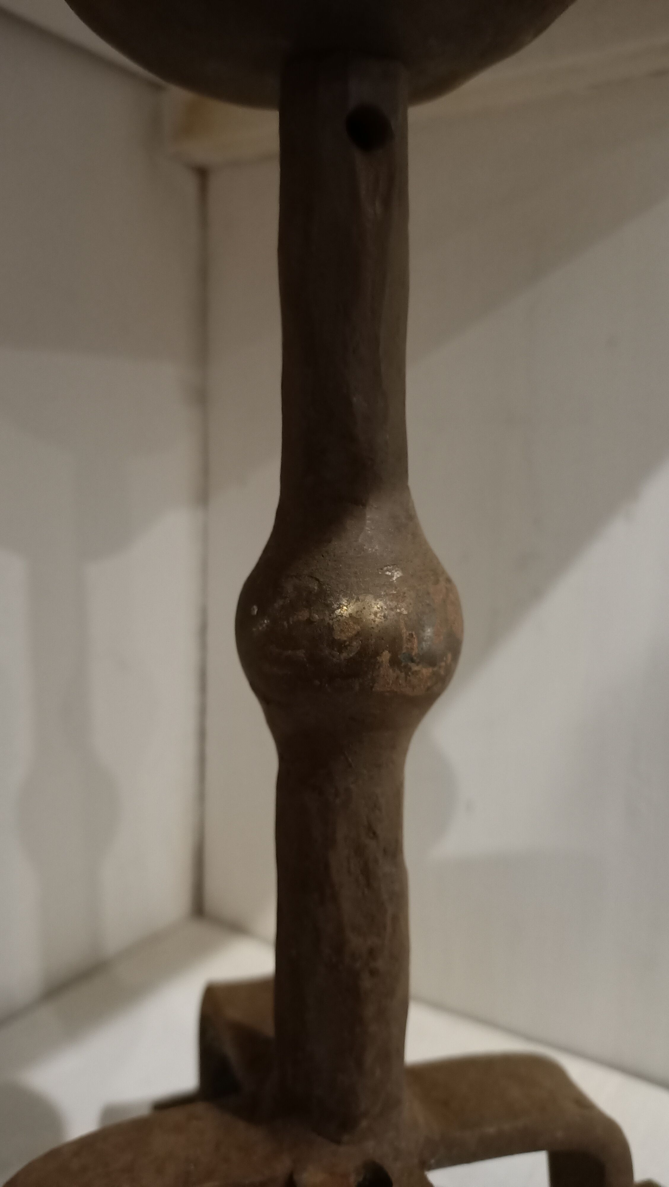 Set 4 steel candle holders