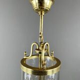 Bronze and brass lantern, 20th century
