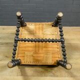 Antique french bobbin chair, 19th century