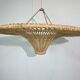 Suspension rattan saucer iron frame D:120 H:60