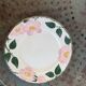 6 small earthenware dessert plates, Villeroy and Boch, wild rose, hawthorn, west germany