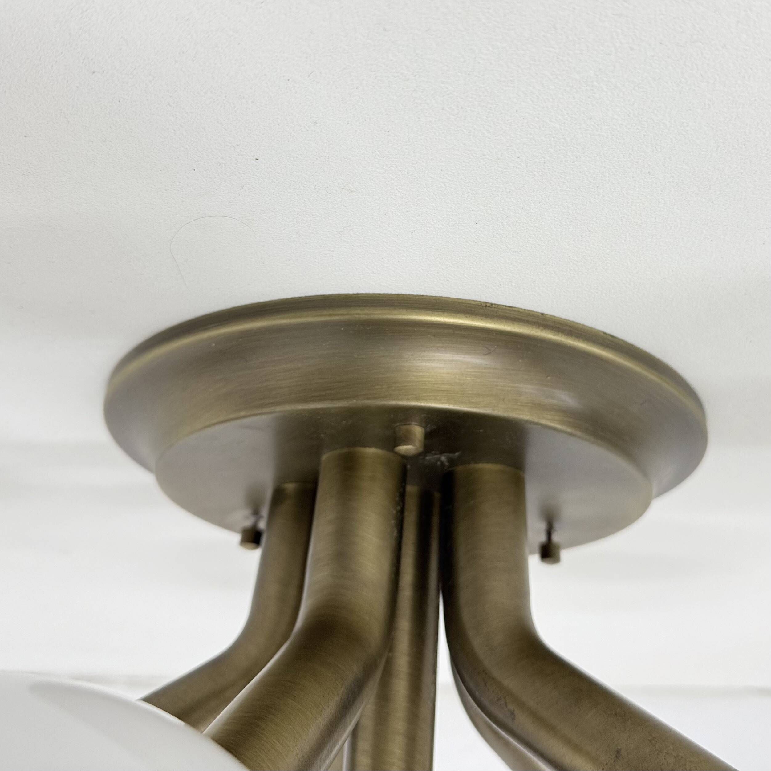 Hillebrand Sputnik Ceiling lamp flush mount , 1970s