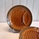 6 asparagus plates stamped "Sarreguemines" on the back in very good condition.