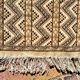 Ancien tapis d'orient tissé à la main, déco bohème vintage