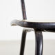 School chair on metal frame