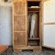 Antique pine wardrobe