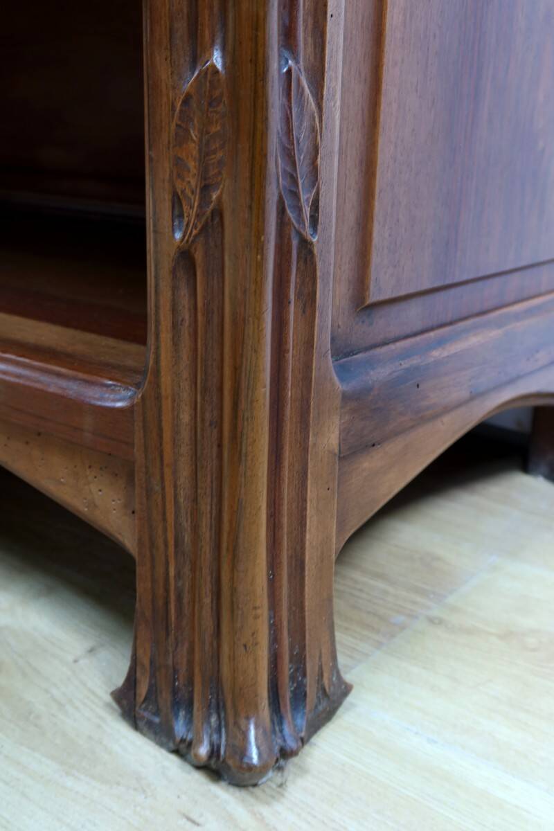 Walnut Sideboard, Art Nouveau – 1900