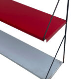 Vintage metal wall shelf wall rack minimalistic 1960’s