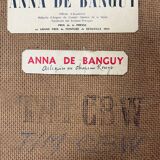 Table HSP Anna de Banguy "Harlequin with the Red Hat" 1953