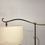 Classic golden lamppost