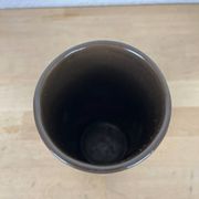 Vintage 1960s roll vase