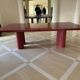 Contemporary table design from the 80s – Memphis style