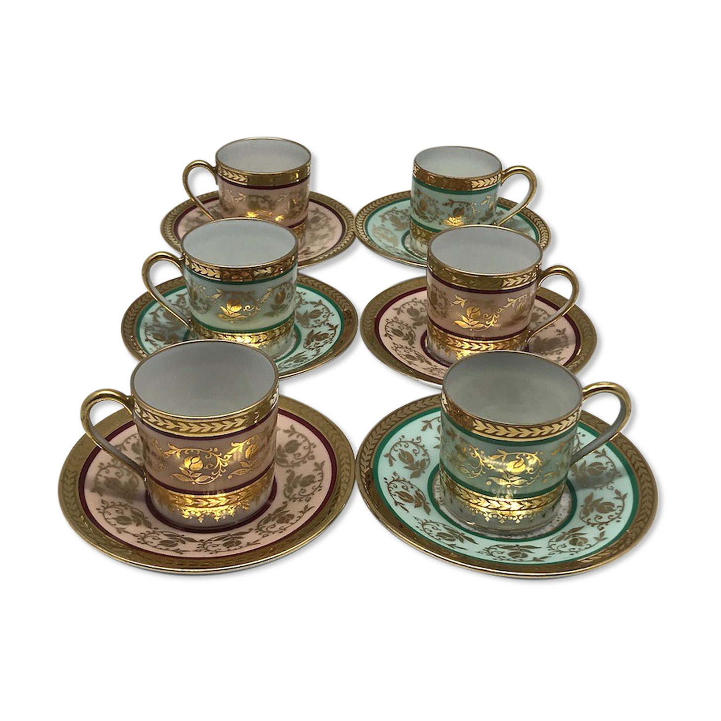 Espresso cups Bardet Limoges