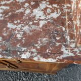 old bathroom cabinet / dressing table with marble