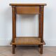 Rattan bedside table