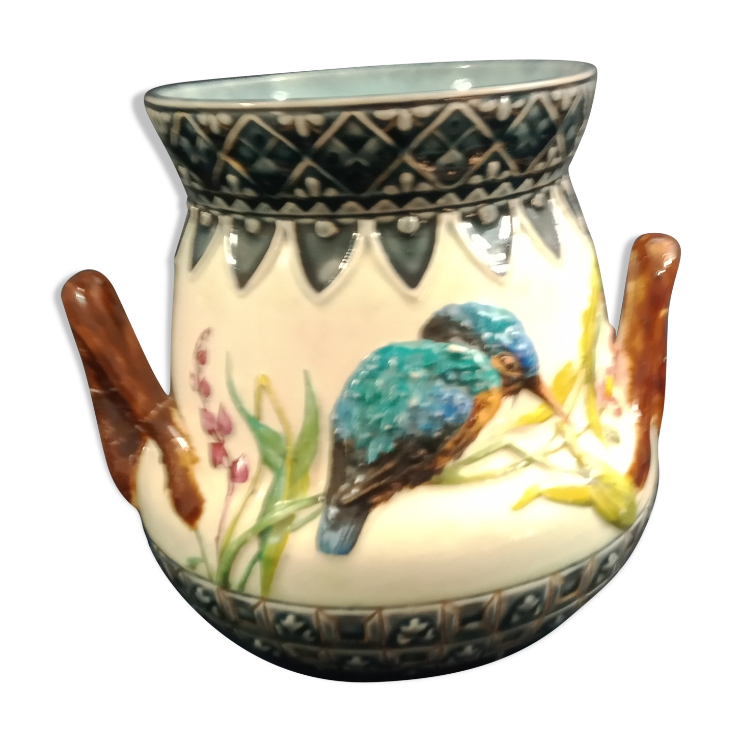 Vase dabbling art nouveau