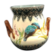 Vase barbotine art nouveau