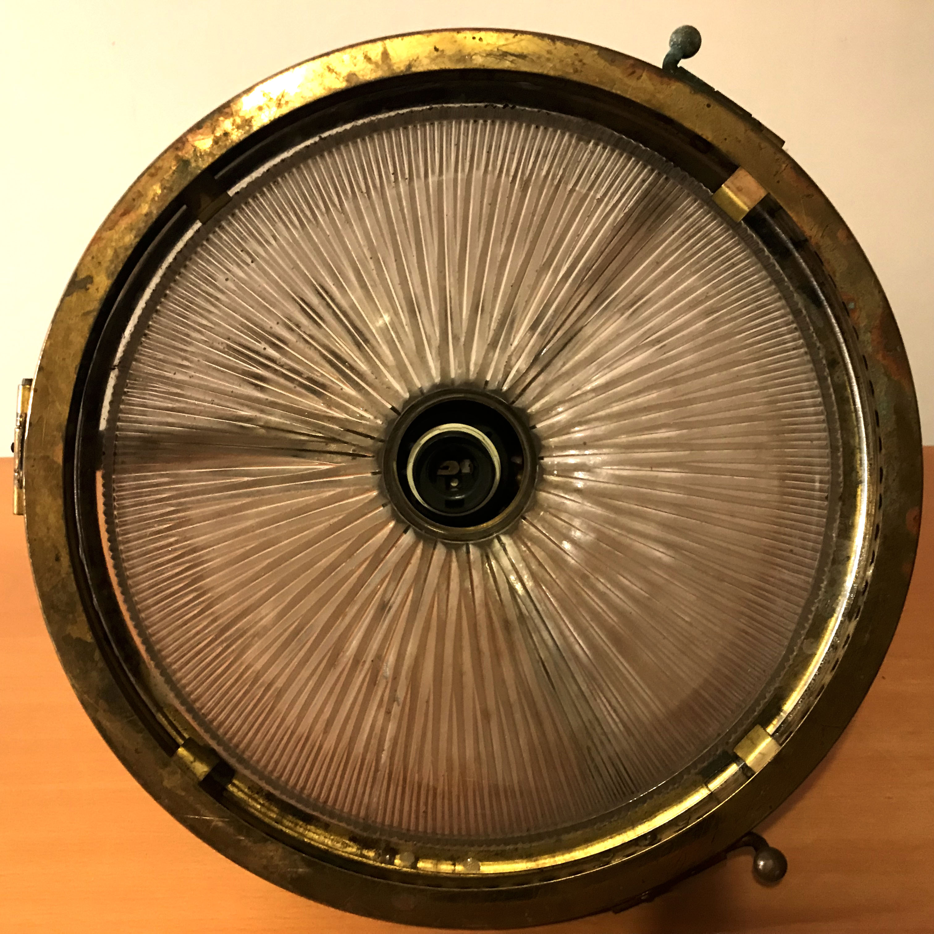 Suspension ancienne holophane
