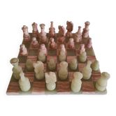 Jeu d'échecs en marbre