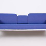 Bauhaus Sofa in Chrome-Plated Steel & New Upholstery, Czech, 1930s