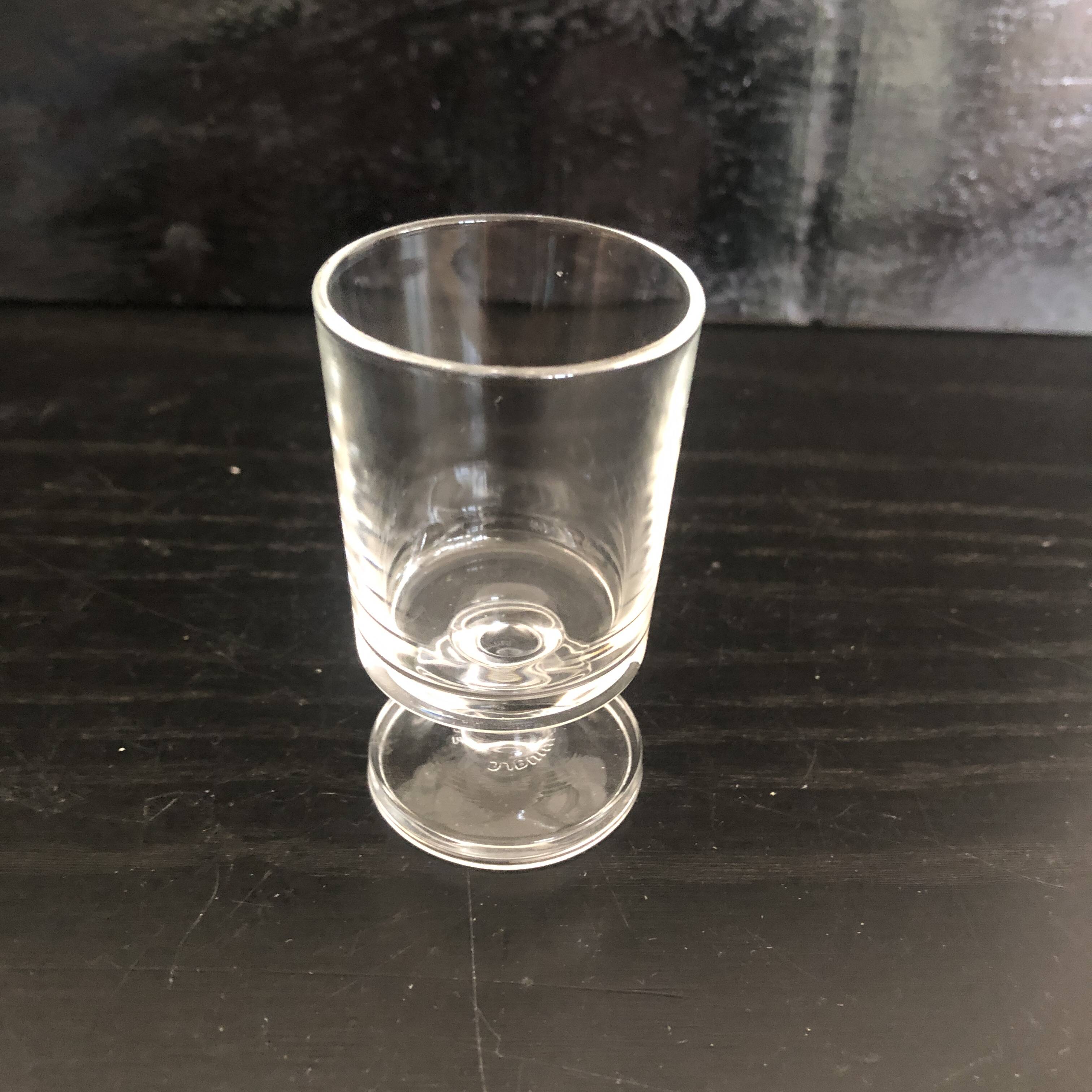 Set of 4 digestive glasses