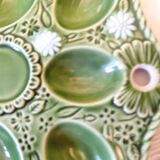 Boiled egg dish in bubble