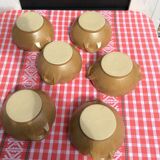 6 bols en grès