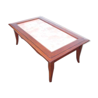 Cherry and pink stone lounge table