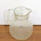 Pineapple pitcher in glass