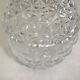 Vintage Pineapple Crystal Candy Dish Sugar Bowl Covered Pot